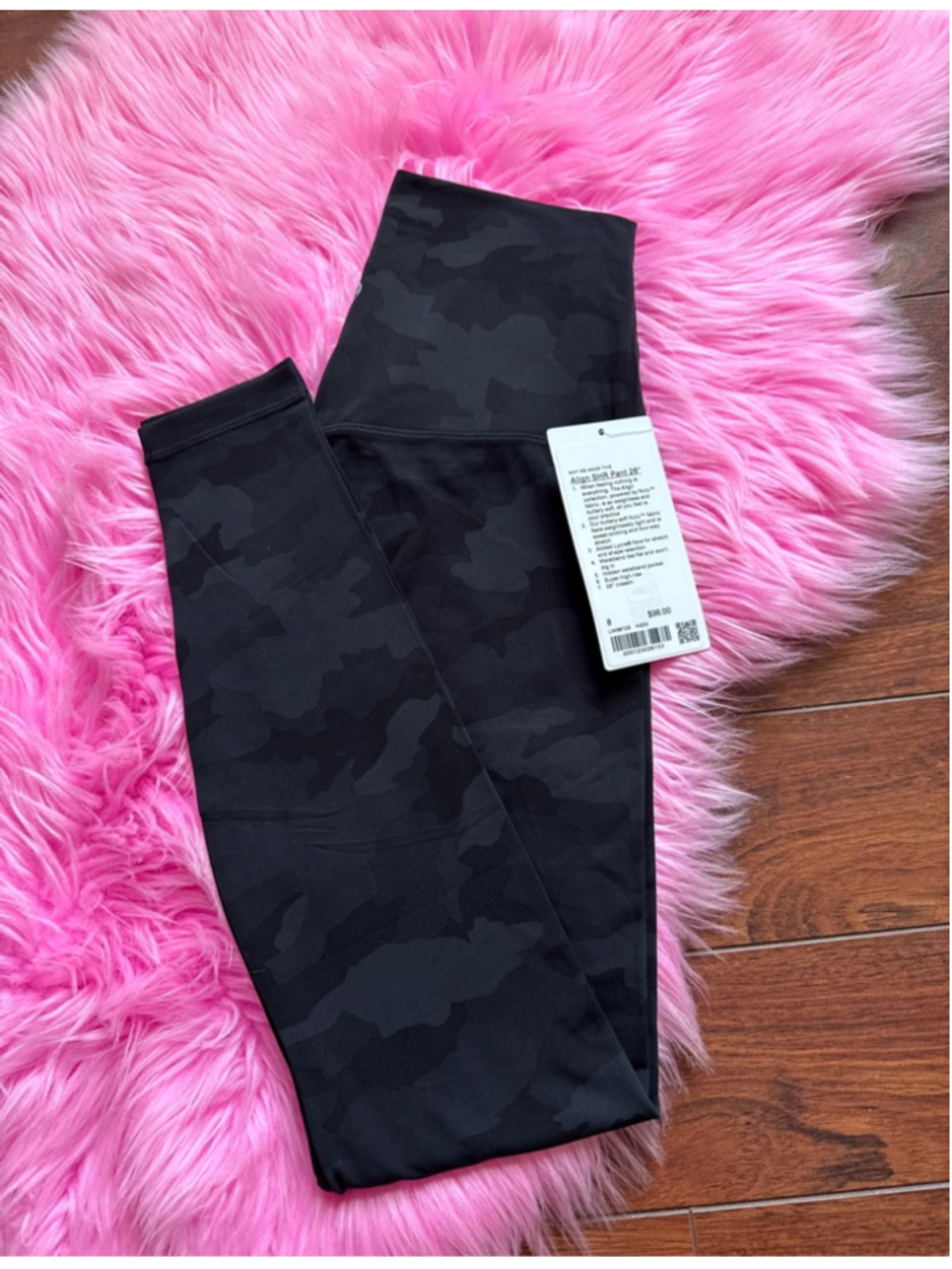 Size 6 align HR TIGHT 28” black camo
